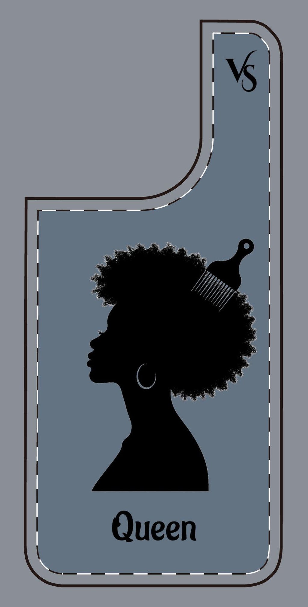 Afro Queen Phone Case | Protective Colorful Phone Cases