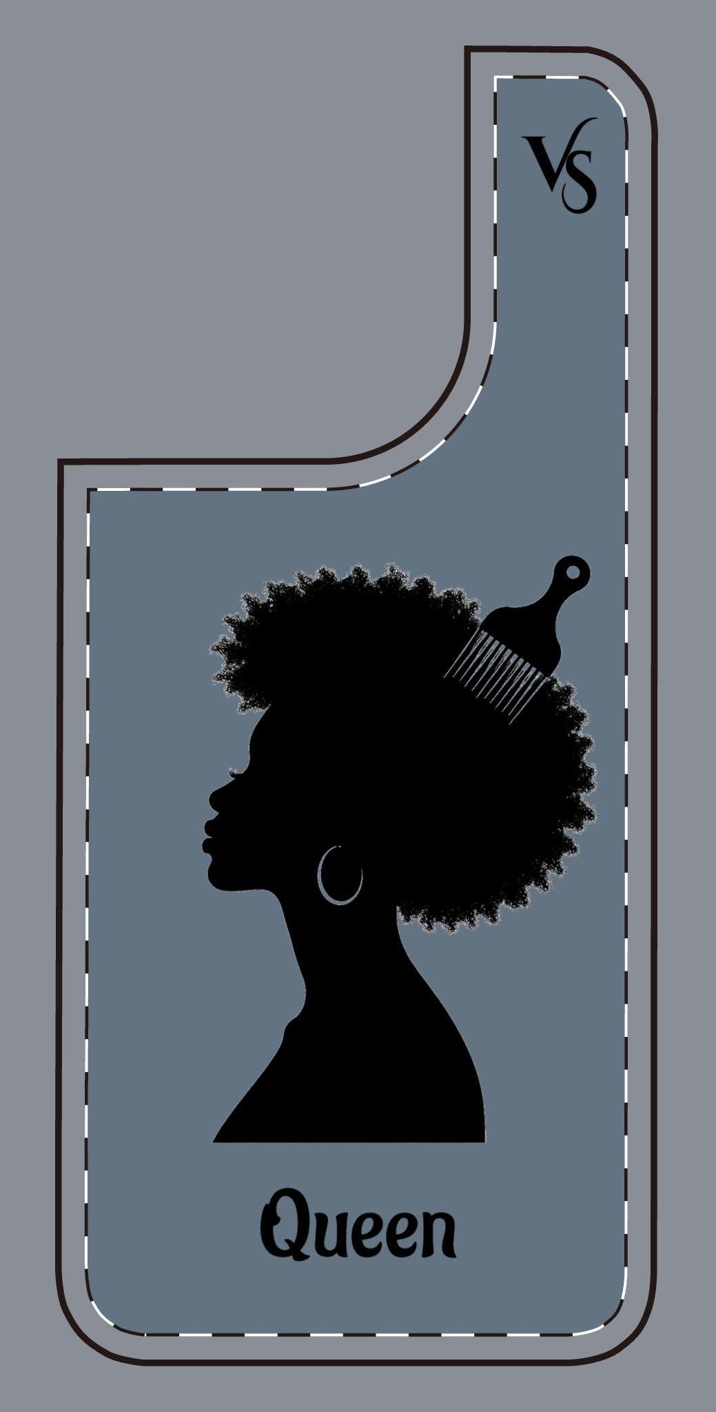 Afro Queen Phone Case | Protective Colorful Phone Cases