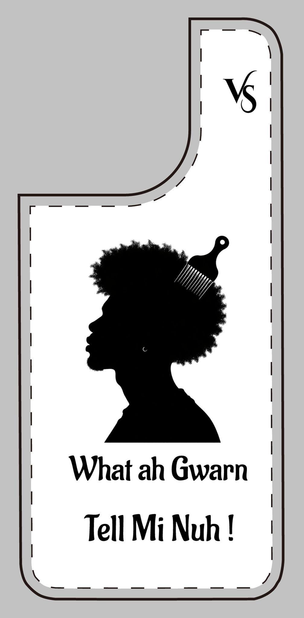 Afro King Phone Case | What Ah Gwann Tell Mi Nuh!