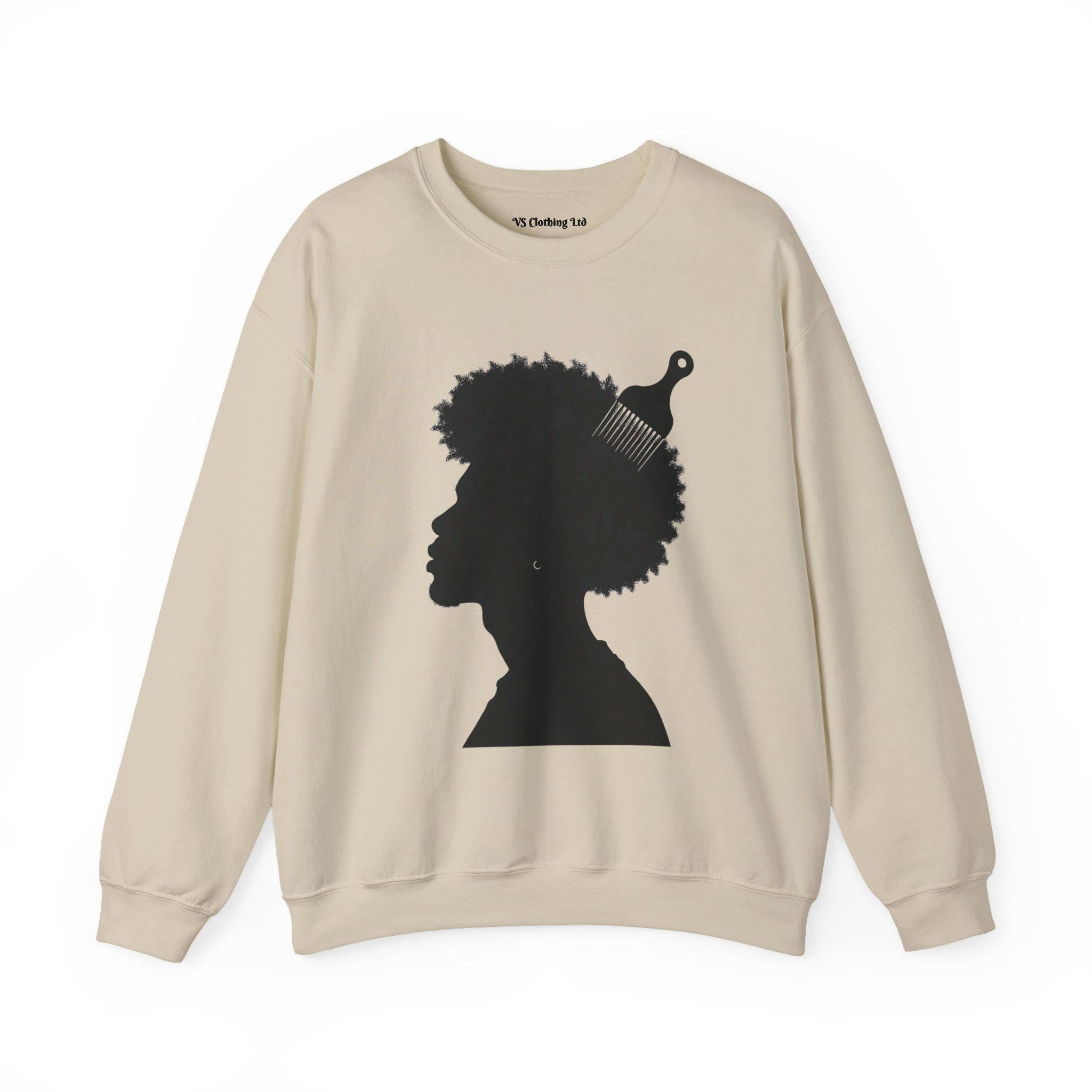 Black Prez VS Mens Sweatshirt | Silhouette
