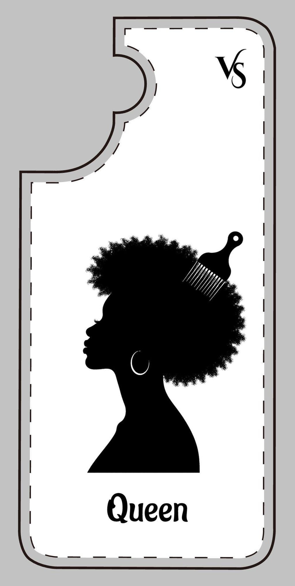 Afro Queen Phone Case | Protective Colorful Phone Cases