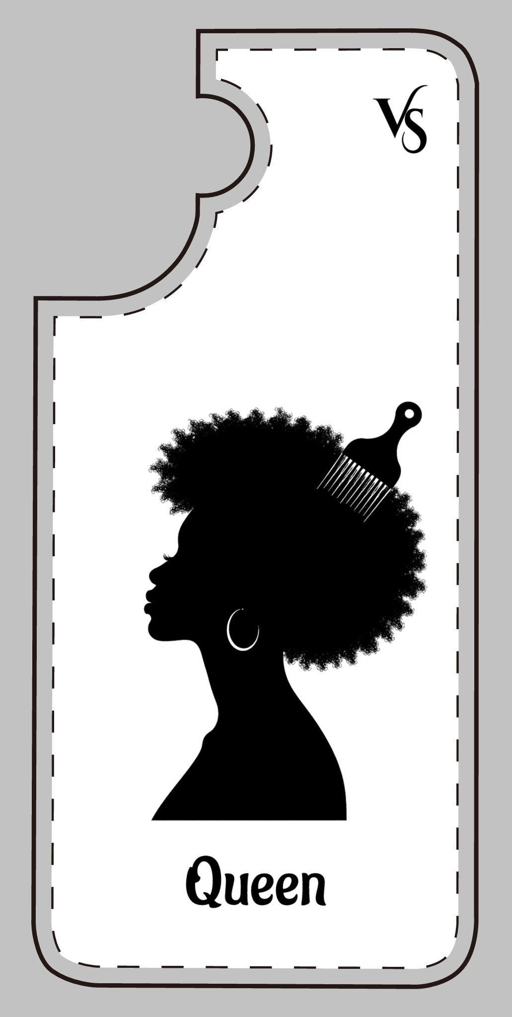 Afro Queen Phone Case | Protective Colorful Phone Cases