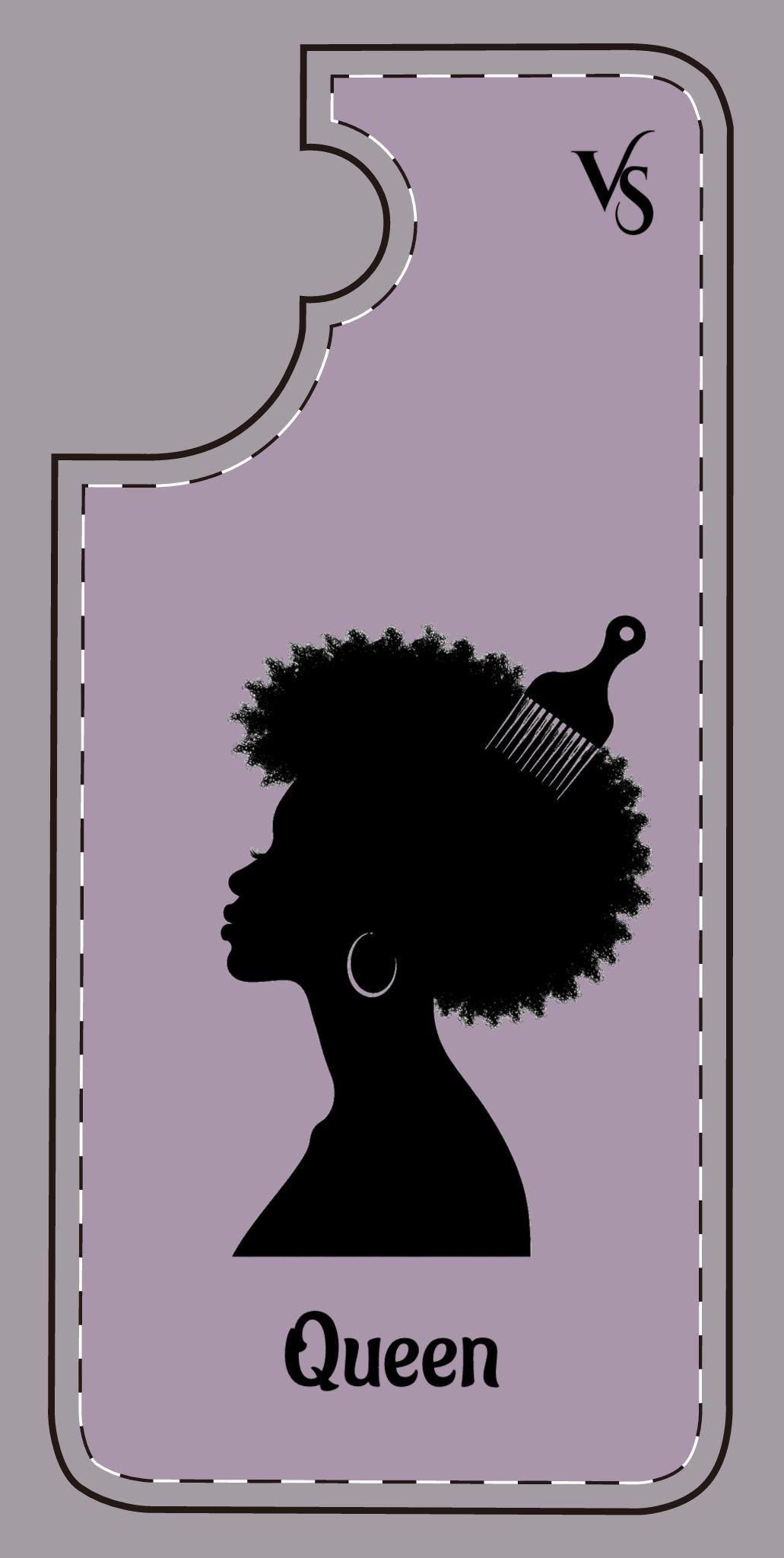 Afro Queen Phone Case | Protective Colorful Phone Cases