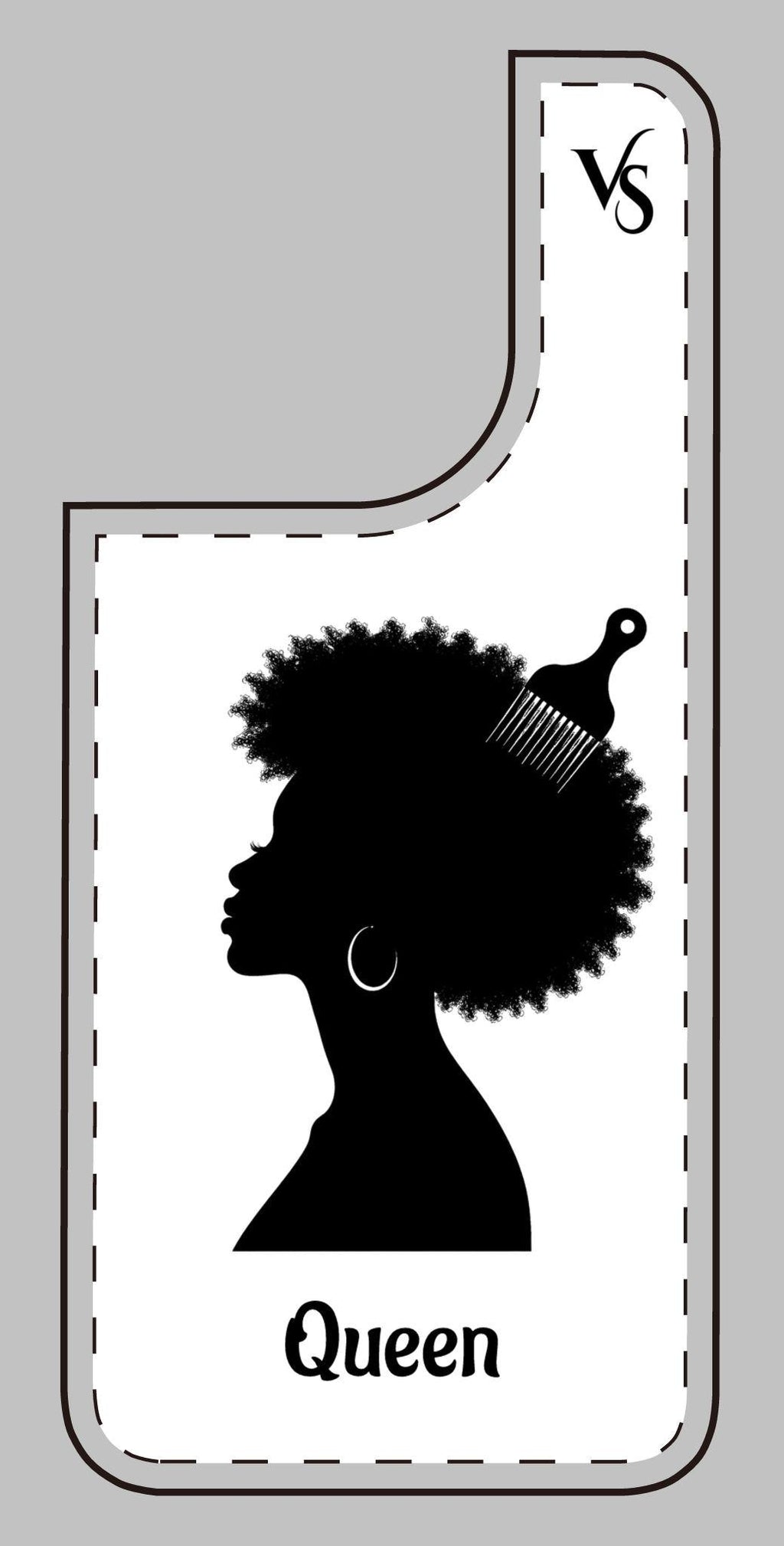 Afro Queen Phone Case | Protective Colorful Phone Cases