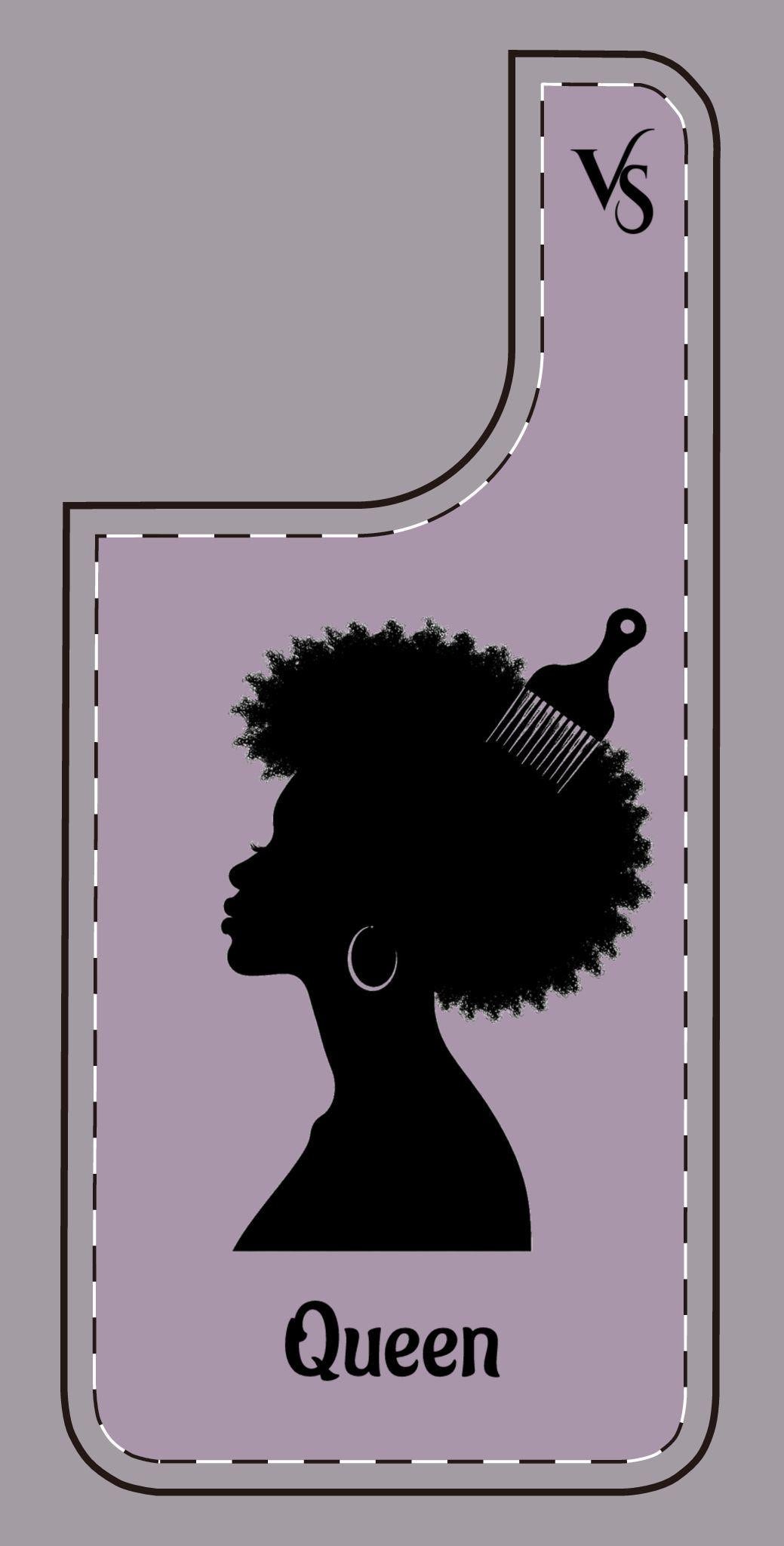Afro Queen Phone Case | Protective Colorful Phone Cases