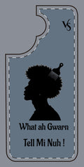 Afro King Phone Case | What Ah Gwann Tell Mi Nuh!