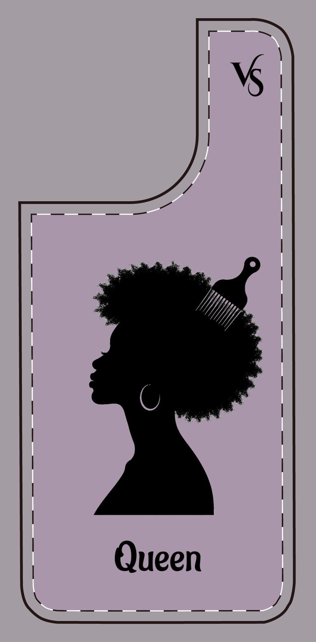 Afro Queen Phone Case | Protective Colorful Phone Cases