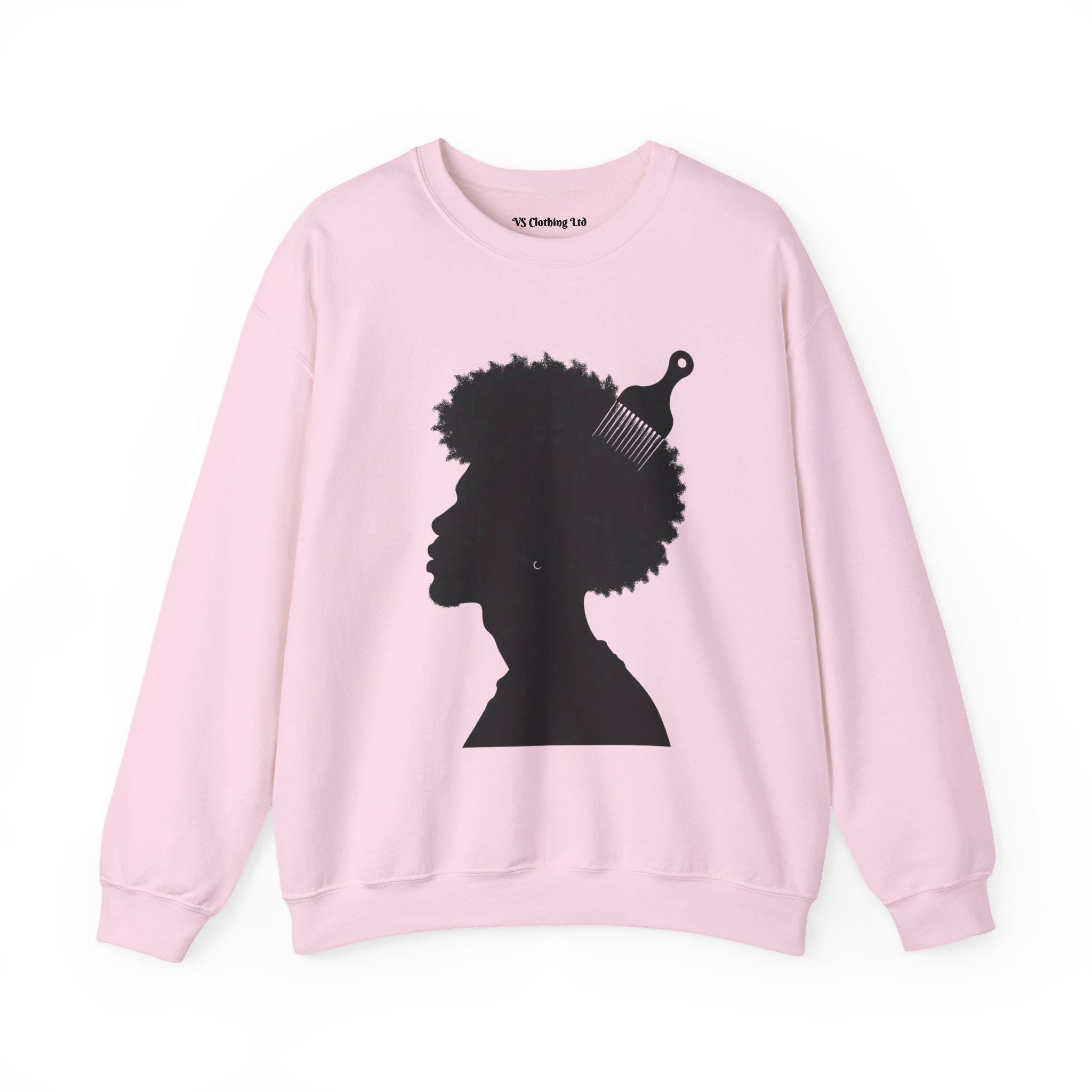 Black Prez VS Mens Sweatshirt | Silhouette