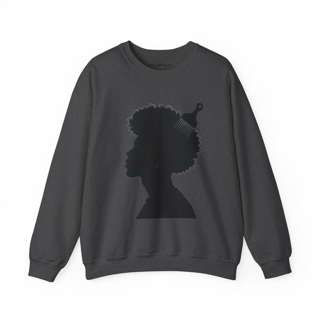 Black Prez VS Mens Sweatshirt | Silhouette