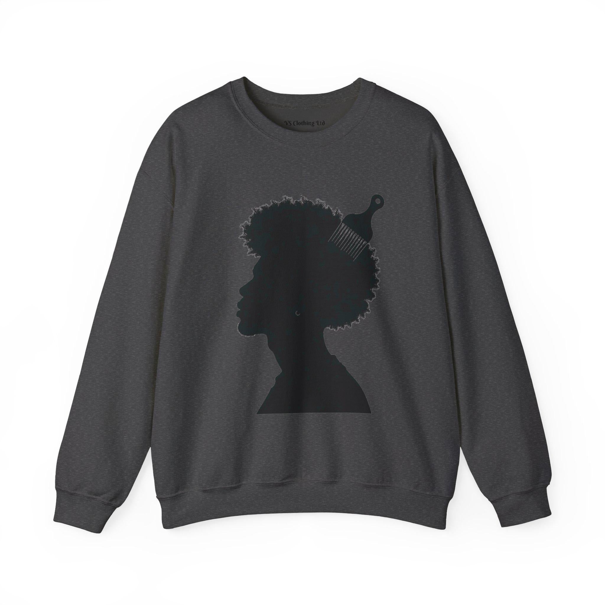 Black Prez VS Mens Sweatshirt | Silhouette