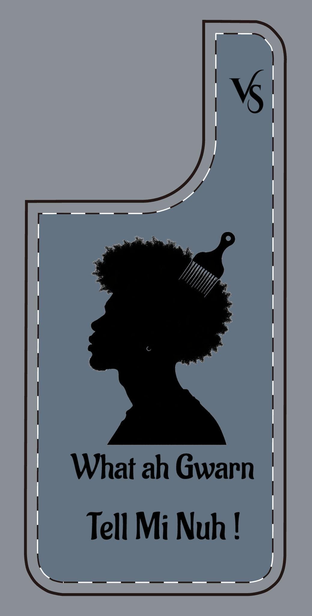 Afro King Phone Case | What Ah Gwann Tell Mi Nuh!