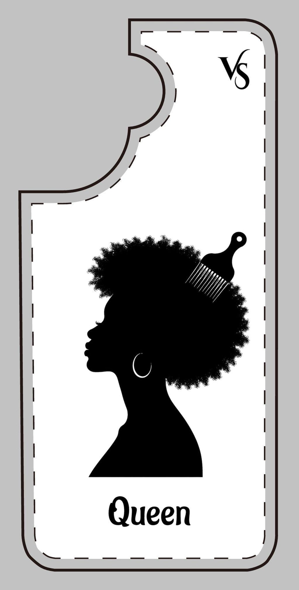 Afro Queen Phone Case | Protective Colorful Phone Cases