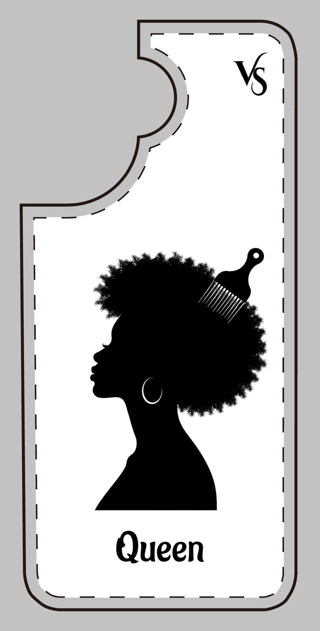 Afro Queen Phone Case | Protective Colorful Phone Cases