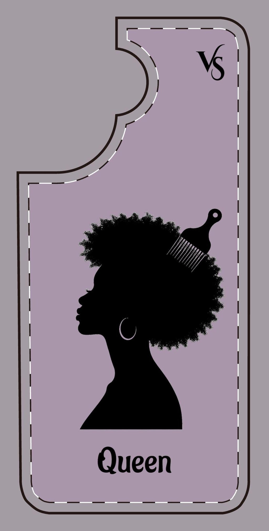 Afro Queen Phone Case | Protective Colorful Phone Cases