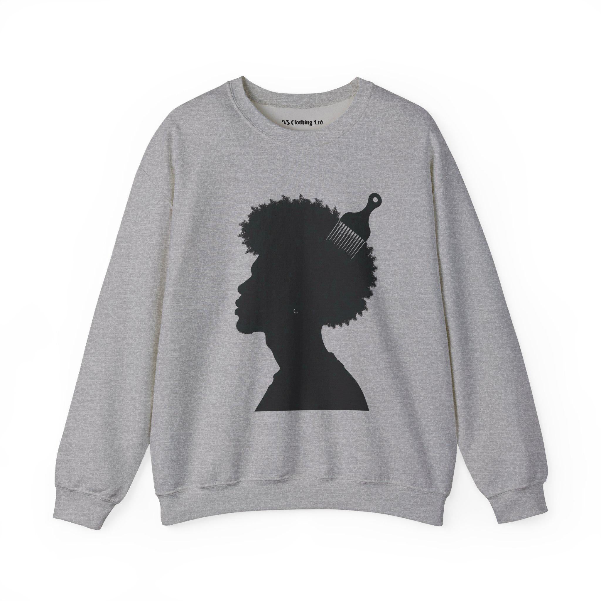 Black Prez VS Mens Sweatshirt | Silhouette