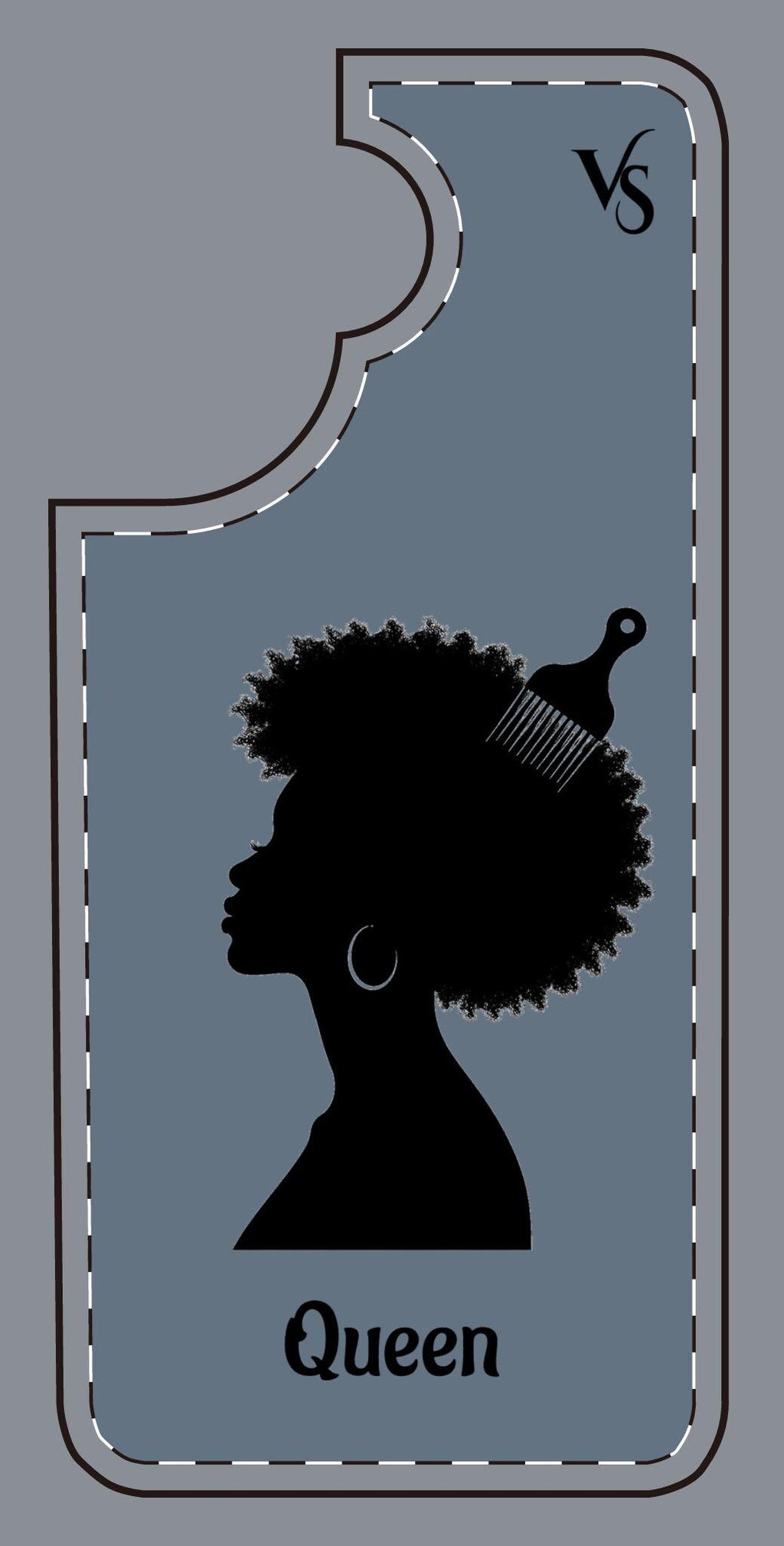 Afro Queen Phone Case | Protective Colorful Phone Cases