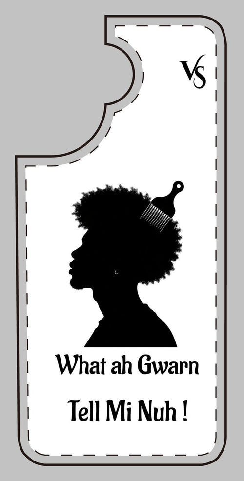 Afro King Phone Case | What Ah Gwann Tell Mi Nuh!